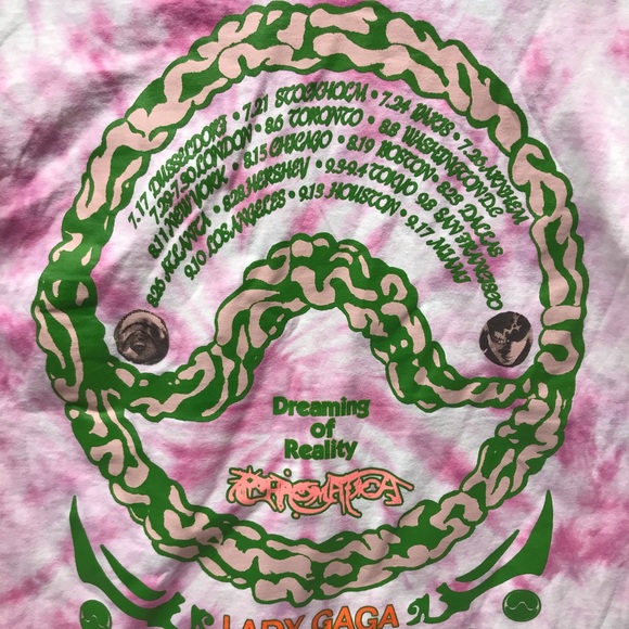 NEW Lady Gaga Chromatica Ball Concert 2022 Tee T Shirt S L and XXL Sizes Avail - Picture 5 of 9